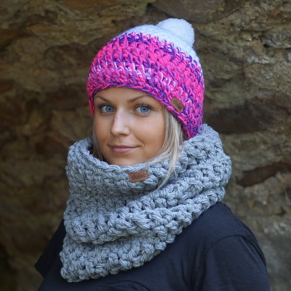 Ръчно плетена шапка Erin - DOKE-image-2