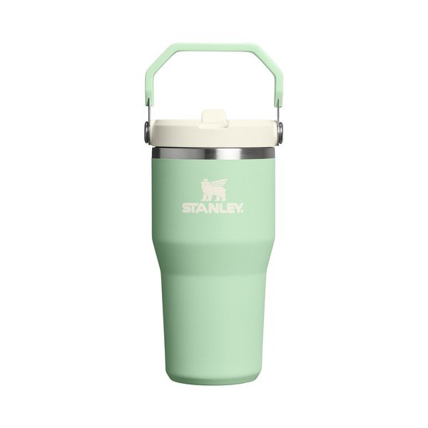 Светлозелен  термос от неръждаема стомана 600 ml IceFlow™ Flip Straw 2.0 Tumbler Pistachio – Stanley