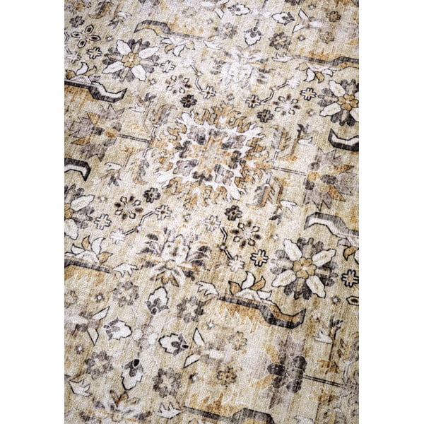 Бежов килим 200x290 cm Saveh Cream Gold – Elle Decoration-image-4