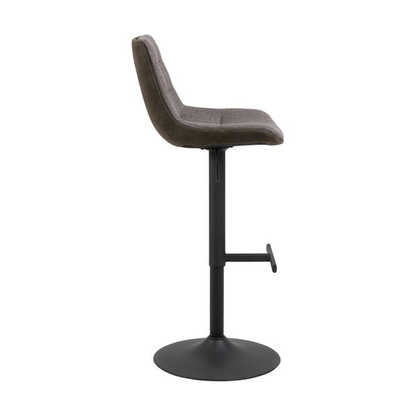 Сив бар стол с регулируема височина (височина на седалката 86 cm) Adisa – Actona-image-3