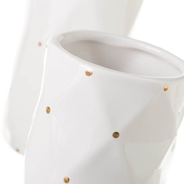 Бял комплект аксесоари за баня Dottie - Casa Selección-image-1