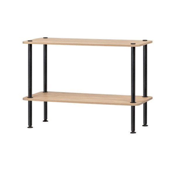 Стелаж от декор от дъб  в естествен цвят 80x54,5x35 cm Teidi – noo.ma