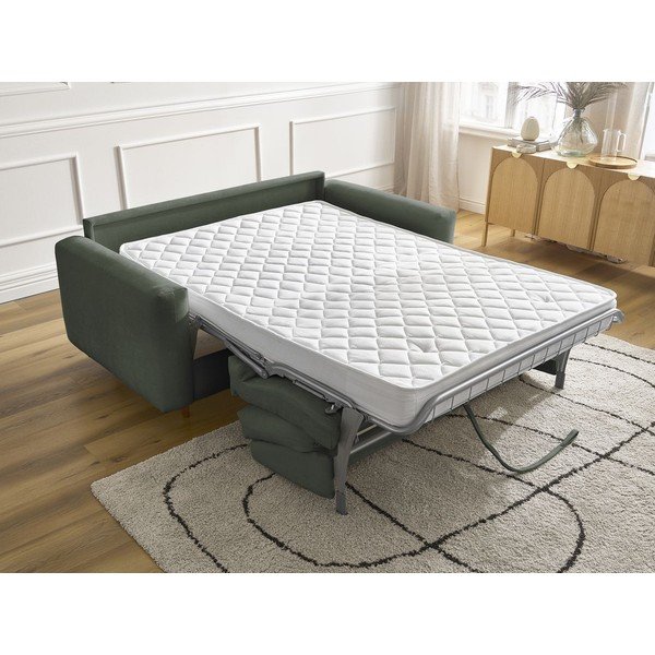 Зелен диван за ежедневно спане/сгъваем 220 cm Cocoone – Bobochic Paris-image-1