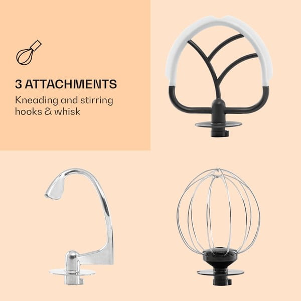 Червен кухненски робот Bella Robusta - Klarstein-image-4