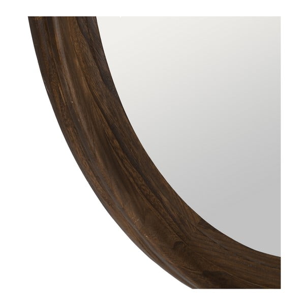 Стенно огледало масивно дърво ø 110,5 cm Paula – Ixia-image-2