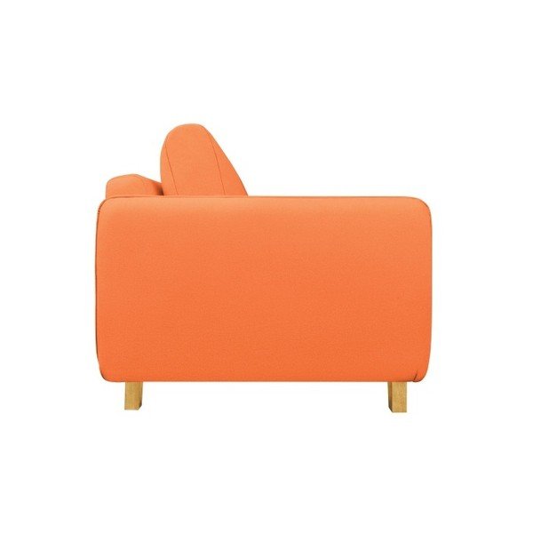 Oranžová dvojmístná pohovka Kooko Home Bebop-image-3