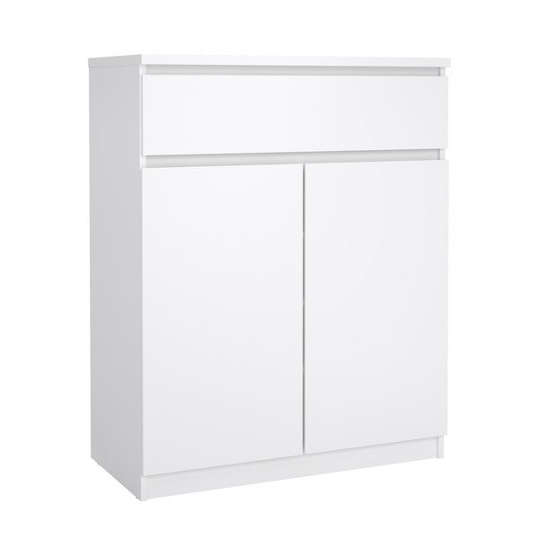 Бял скрин 80x100x40 cm Naia – Tvilum