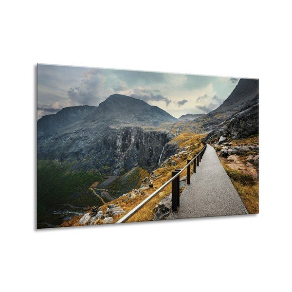 Glasspik Изгледи Норвегия Планини, 80 x 120 cm - Styler-image-1