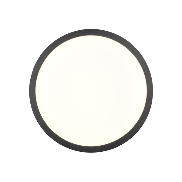 Черно LED осветително тяло за таван ø 40 cm Iseo - Trio-image-1