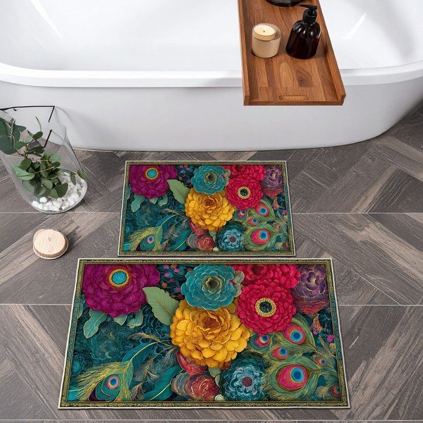 Килими за баня в комплект 2 бр. 60x100 cm – Foutastic-image-2