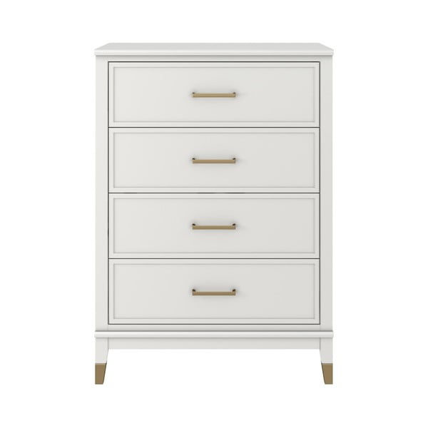 Бял скрин , 75 x 106 cm Westerleigh - CosmoLiving by Cosmopolitan-image-4