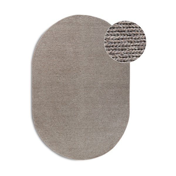 Светлокафяв ръчно изработен вълнен килим 160x230 cm Francois – Villeroy&Boch