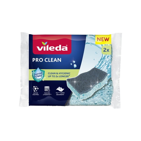Гъби за съдове в комплект от 4 бр. Pro Clean – Vileda