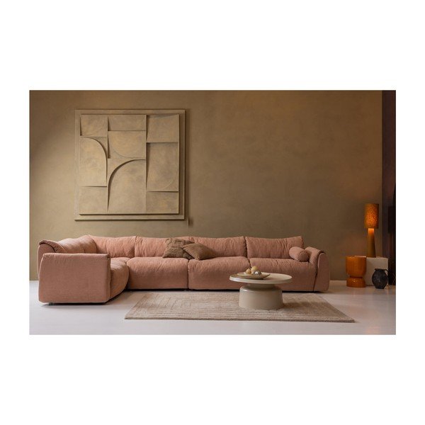 Метална кръгла странична масичка ø 32 cm Hekla – WOOOD-image-1