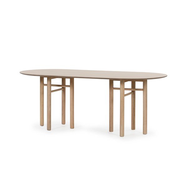 Овална маса за хранене , дължина 200 cm Junco - Teulat-image-2