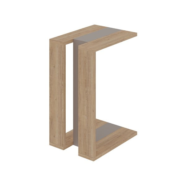 Дъбова странична маса 40x30 cm Macha - Marckeric-image-2