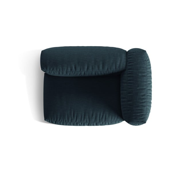 Тъмносин модул за диван (десен ъгъл) Martina – Micadoni Home-image-3