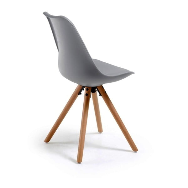 Сив стол с букови крака Bonami Essentials Lumos - loomi.design-image-1