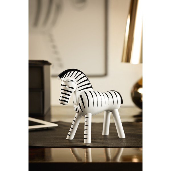 Статуетка от масивна букова дървесина Zebra - Kay Bojesen Denmark-image-2
