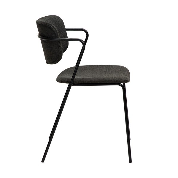 Черен трапезен стол Zed - DAN-FORM Denmark-image-2