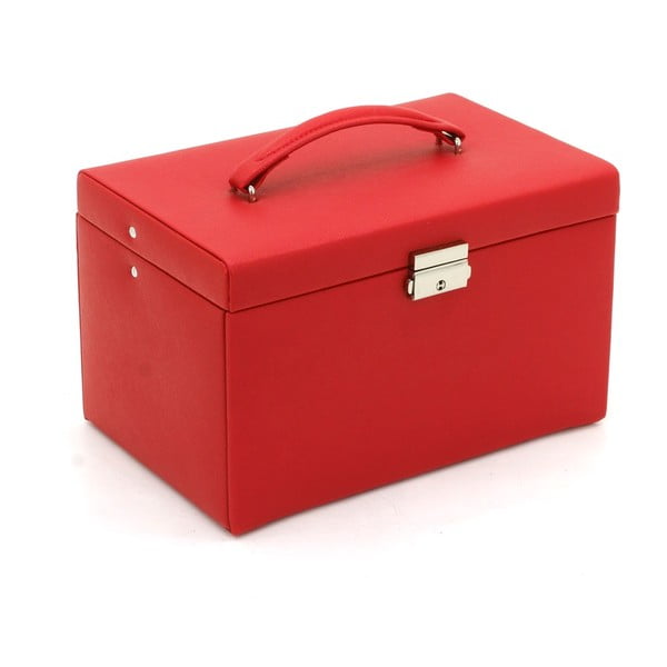 Червена кутия за бижута Jolie - Friedrich Lederwaren