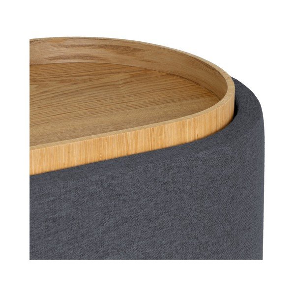 Тъмносива табуретка – Casa Selección-image-3