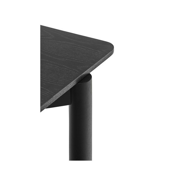 Сгъваема маса за хранене в декор от пепел 160x100 cm Atlas - Teulat-image-3