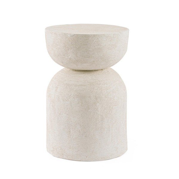 Кръгла странична масичка от полиресин ø 31 cm Albin – Bizzotto