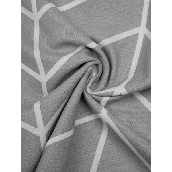 Сиво фланелено спално бельо за двойно легло , 200 x 200 cm Yule - Westwing Collection-image-4
