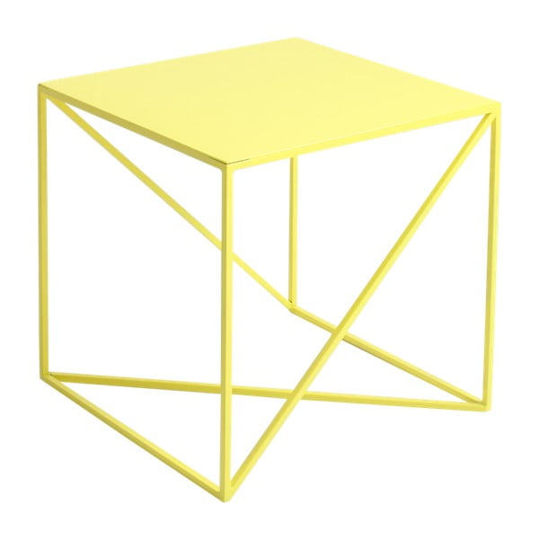 Žlutý odkládací stolek Custom Form Memo
