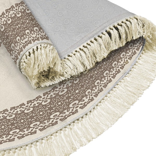 Бежови изтривалки за баня в комплект от 2 бр. - Foutastic-image-2