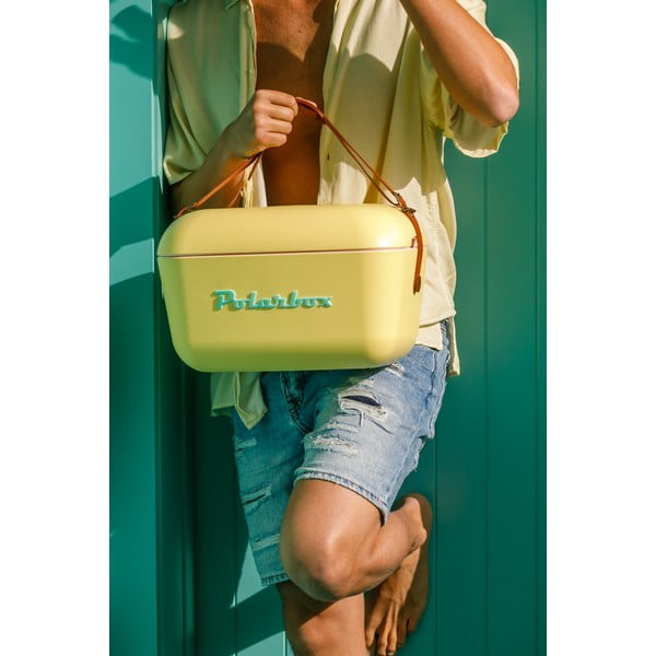 Жълта хладилна чанта 12 l Classic – Polarbox-image-1
