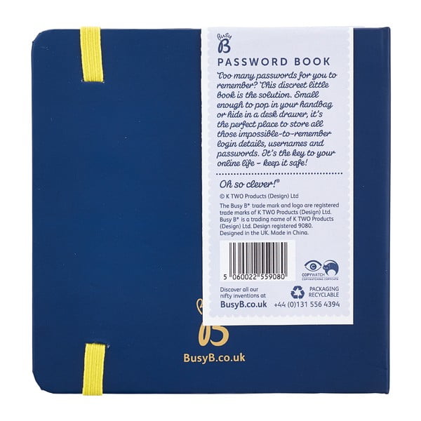 Тефтер за пароли 96 страници - Busy B-image-4
