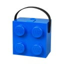 Синя кутия за съхранение с дръжка - LEGO®