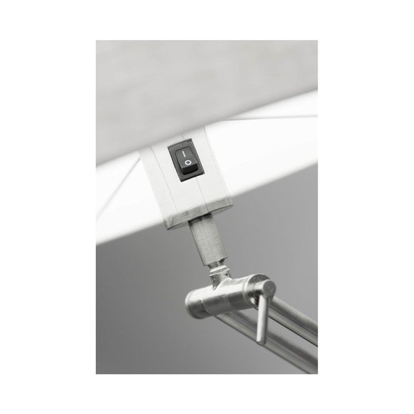 Сива свободностояща лампа с оранжев абажур Dublin - Citylights-image-2
