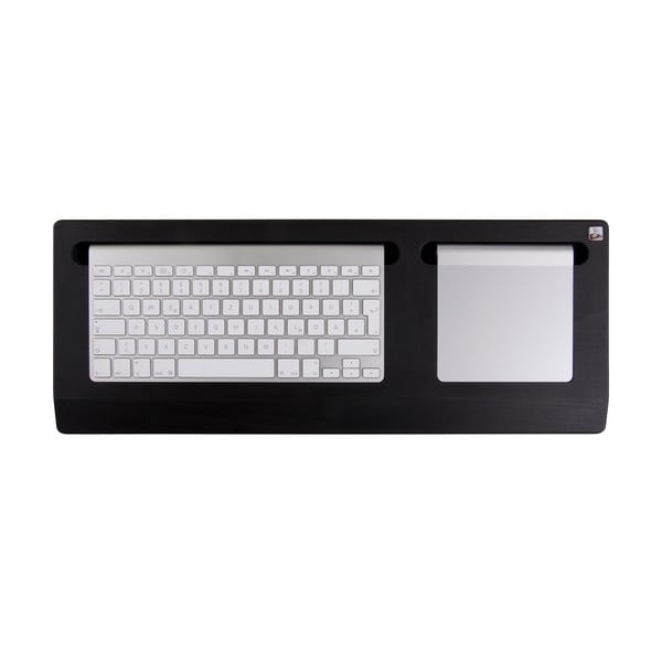 Dřevěný obal na klávesnici a touchpad, černý