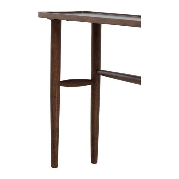 Кафява конзолна маса от масивна акация 30x140 cm Qiano – Light & Living-image-4