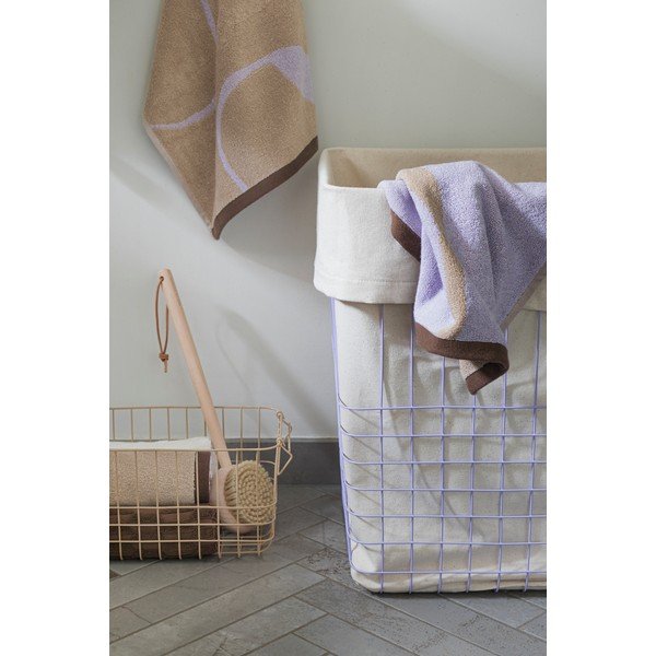 Лилав кош за пране от метал и текстил 64 l Store-It – Mette Ditmer Denmark-image-4