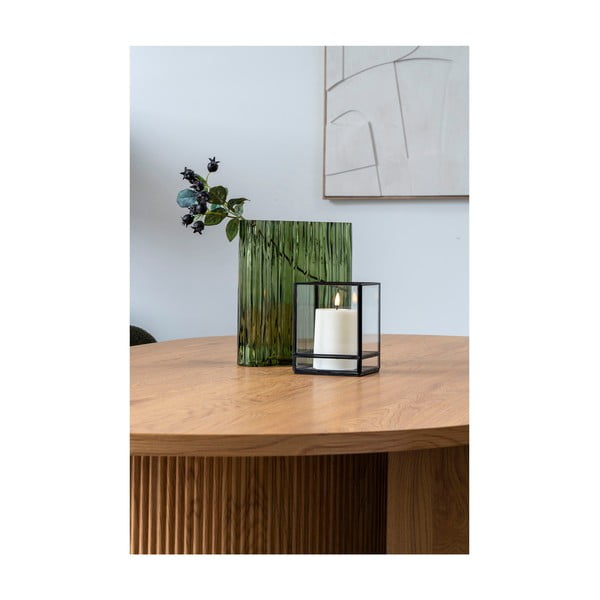 Зелена стъклена ваза (височина 26,5 cm) – House Nordic-image-1