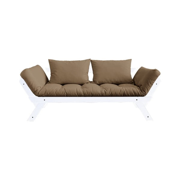 Променлив диван Bebop White/Mocca - Karup Design