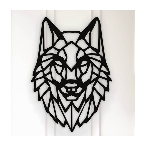 Черна декорация за стена Wolf - Unknown