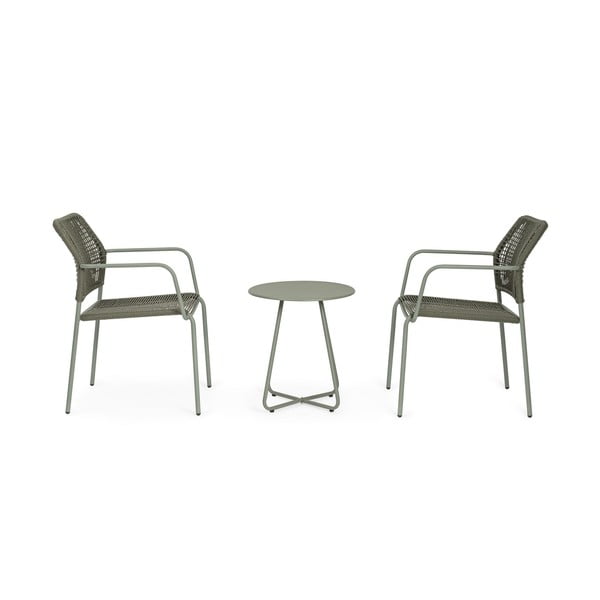 Стоманена кръгла градинска масичка ø 45 cm Jable   – Bizzotto-image-1