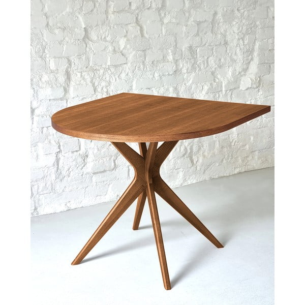 Трапезна маса от декор от дъб  90x90 cm Jubi – Ragaba-image-2