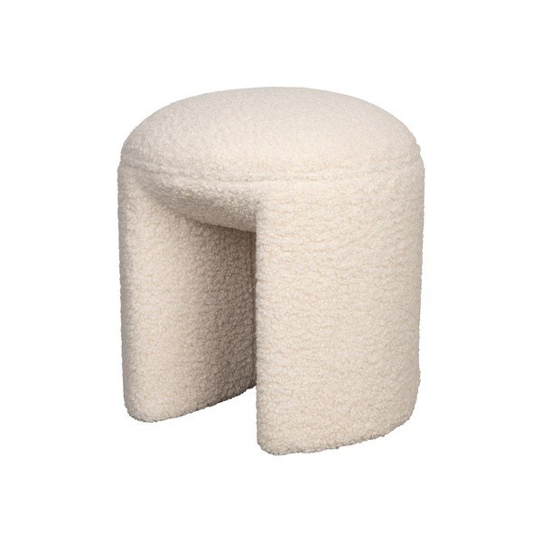 Кремав тапициран стол Noxx – White Label