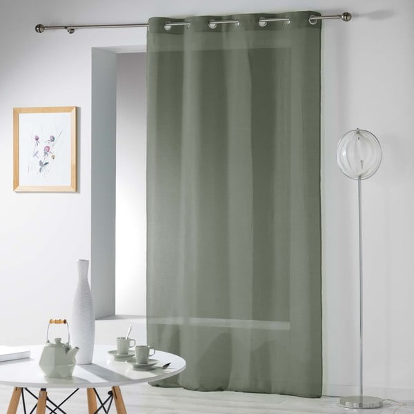 Завеса в цвят каки 140x280 cm Telma – douceur d'intérieur-image-2