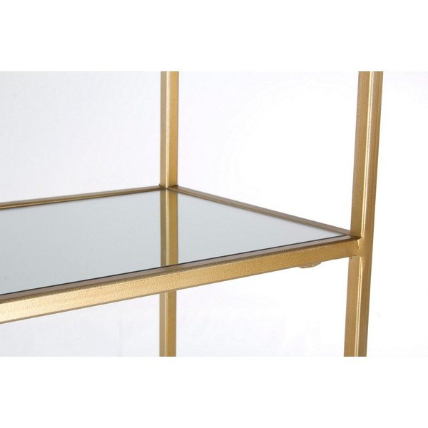 Стоманена библиотека  в златист цвят 66x176x25,5 cm Elenor – Bizzotto-image-2