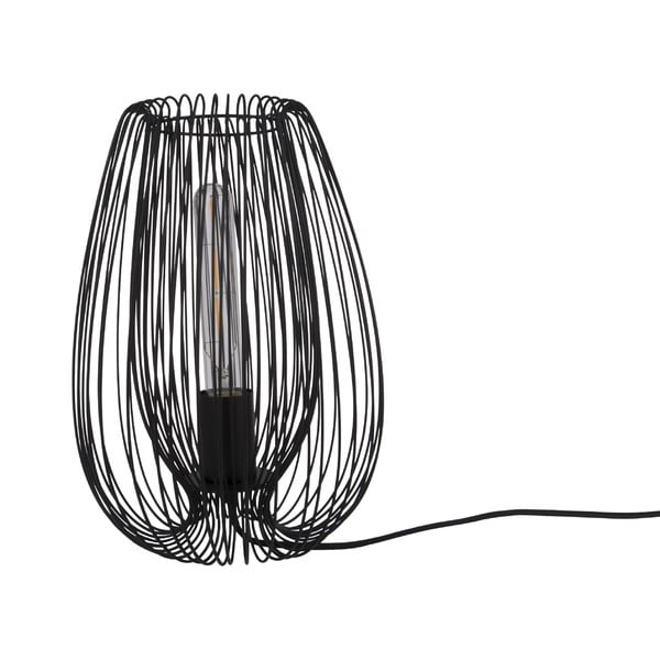 Черна настолна лампа Lucid - Leitmotiv-image-1