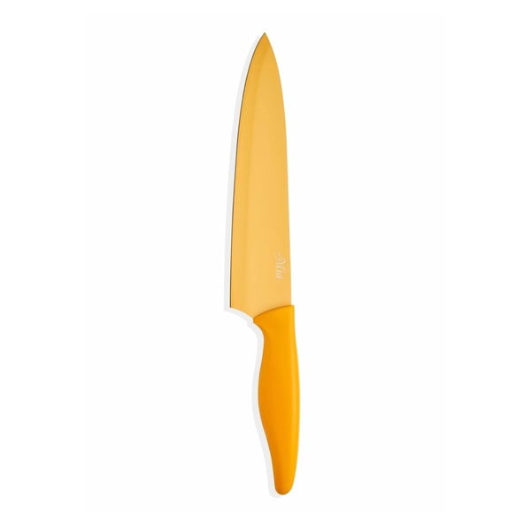 Оранжев нож за готвене, дължина 20 cm - The Mia