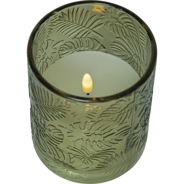 LED свещ (височина 12,5 см) Flamme Leaf - Star Trading-image-2