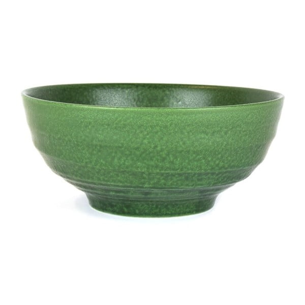Zelená keramická miska Made In Japan Earth Green, ⌀ 19 cm